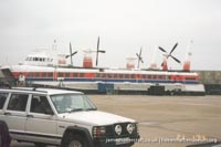 SRN4 Sir Christopher (GH-2008) being broken up at Dover